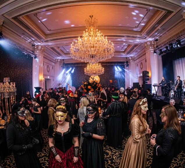 Masquerade ball Halloween party San Francisco