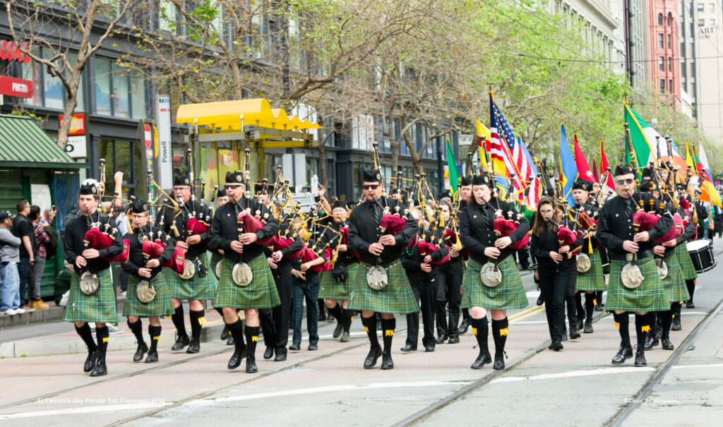 St. Patrick’s Day Parade dancers in San Francisco 2026