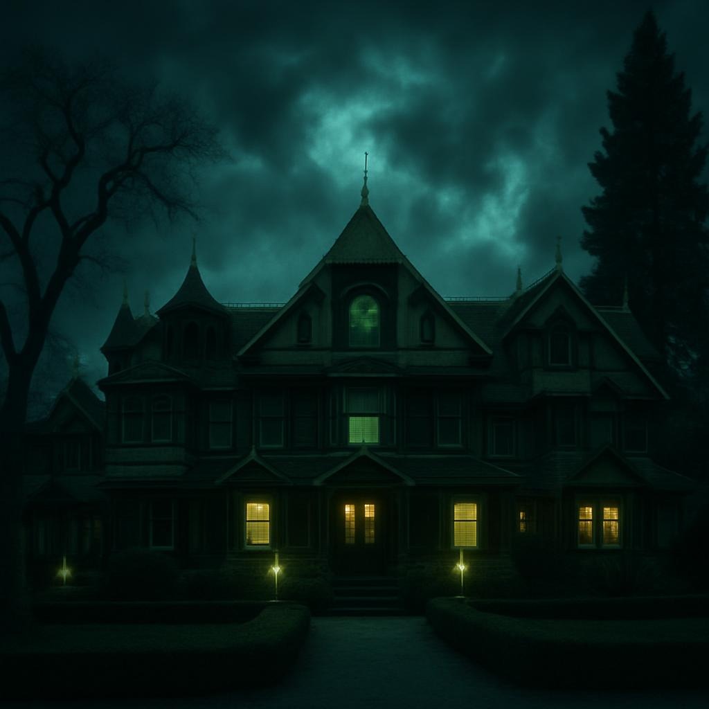 Haunted Winchester Mystery House near San Francisco