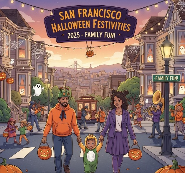 Family-friendly Halloween celebrations in San Francisco 2025