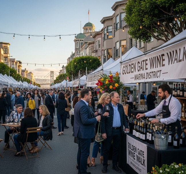 Golden Gate Wine Walk – Marina District