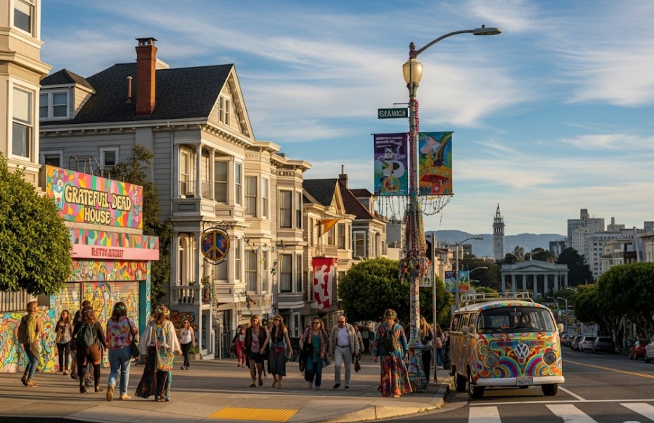 Hippie Landmarks in San Francisco: A Journey Through Counterculture History