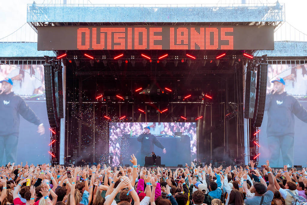 Outside Lands Music Festival 2025 main stage