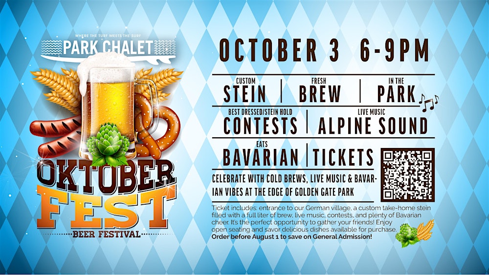 Park Chalet Oktoberfest celebration by Ocean Beach, San Francisco 2025