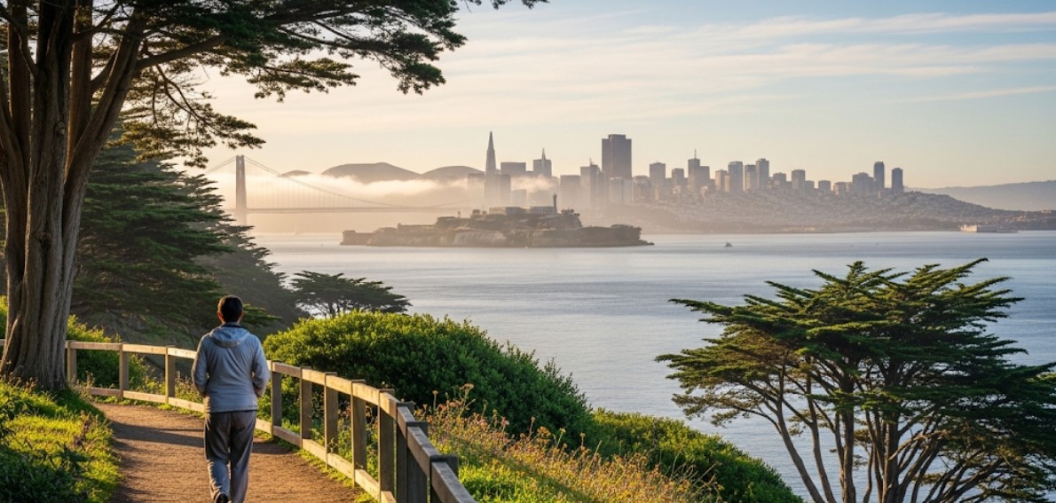 Peaceful Walks in San Francisco: Best Spots for Relaxation and Scenic Views