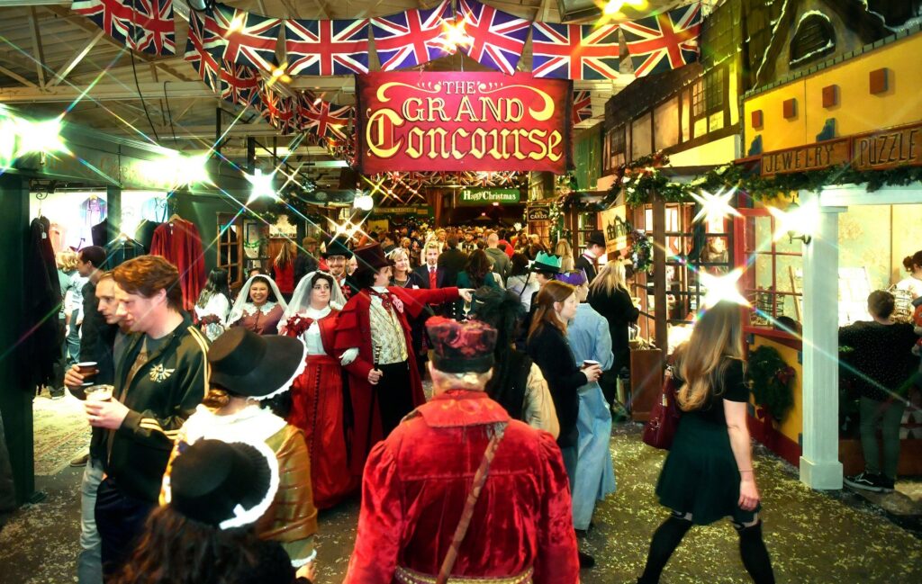 Victorian carolers at the Great Dickens Christmas Fair San Francisco 2025